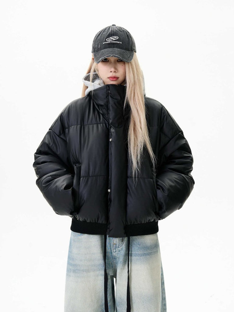 Stand collar down jacket OR3741 – 韓国メンズファッション通販 - ORUN -