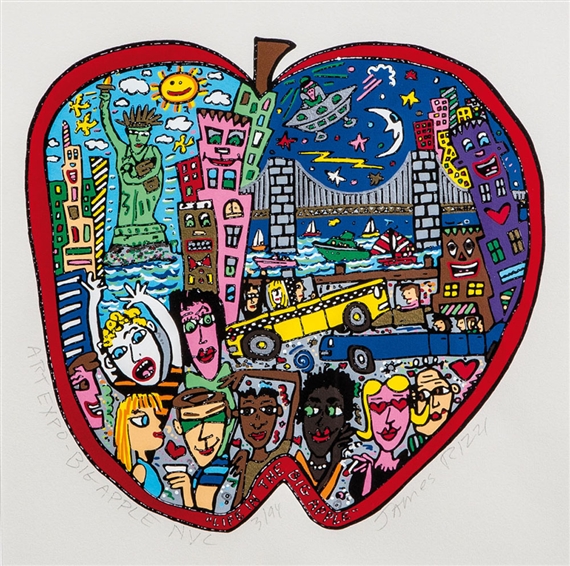 Exploring The Big Apple by James Rizzi