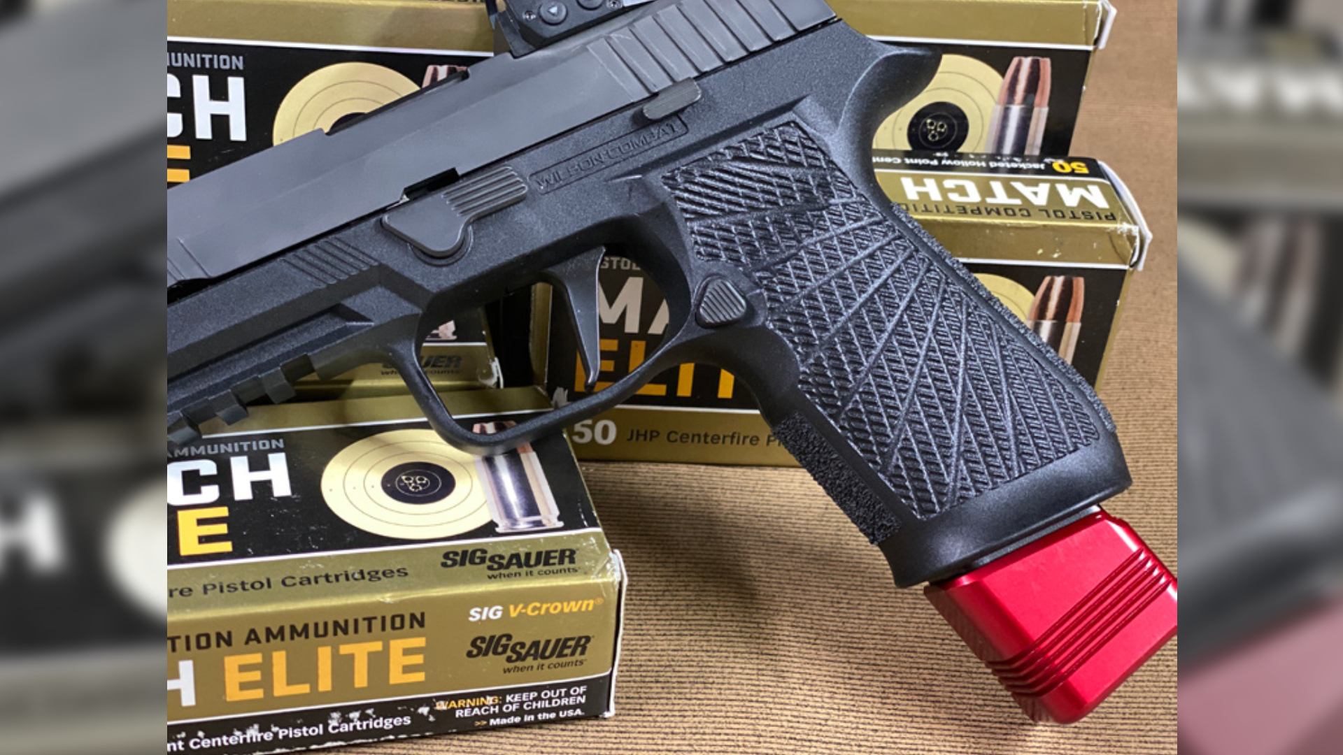 Wilson Combat Accessories For The SIG P320 | An NRA Shooting