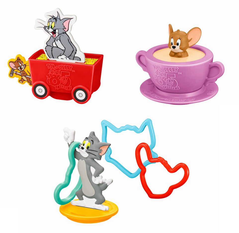 ハッピーセット「トムとジェリー」第2弾発売、なかよしカート・ティー