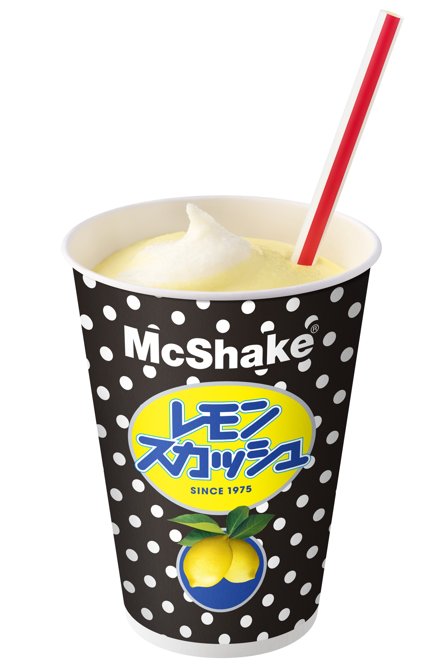 マクドナルド×不二家「マックシェイクレモンスカッシュ」「ミルキー