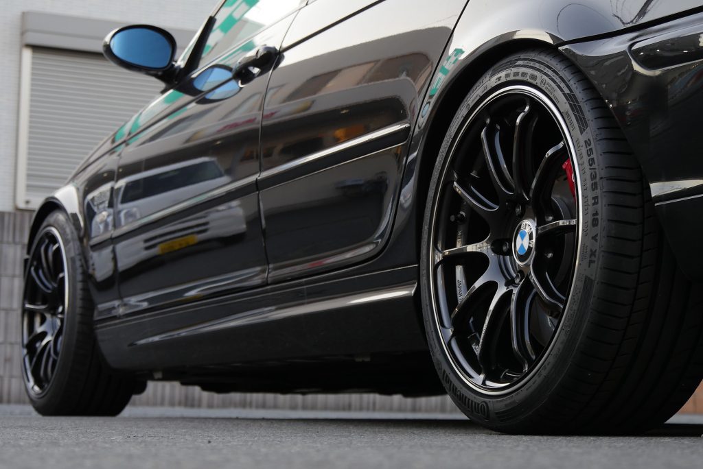 BMW E46 330xiのホイールを15年ぶりにチェンジでイメージチェンジ