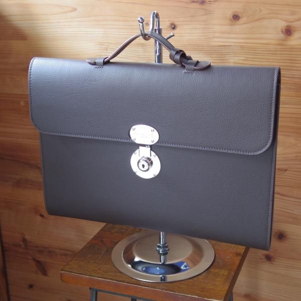 極美品☆(英)SIMPSON LONDON/シンプソン【定価￥113,400-☆レザー