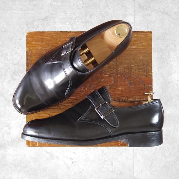 J.M.ウエストン 7E【貴重☆旧ロゴ/531/モンクストラップ/黒】 | 高級