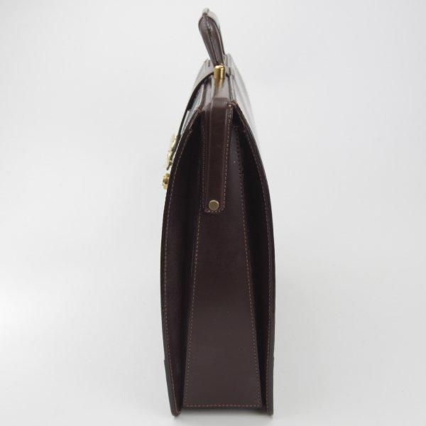 土屋鞄製造所/ブライドルレザー/ダレスバッグ/ブリーフケース/濃茶