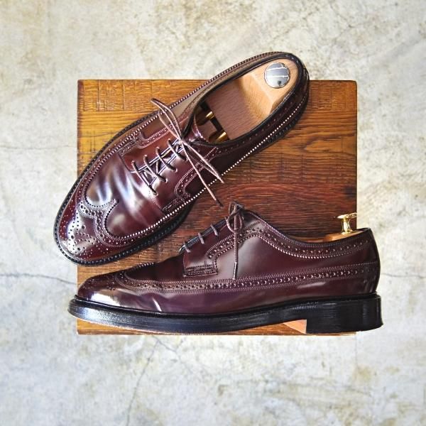 美品☆(米)フローシャイム 7E【☆コードバン仕様/インペリアル