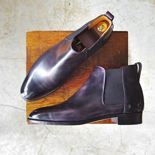 極美品☆ジョンロブ 7D【プレステージライン☆TUDOR/サイドゴアブーツ