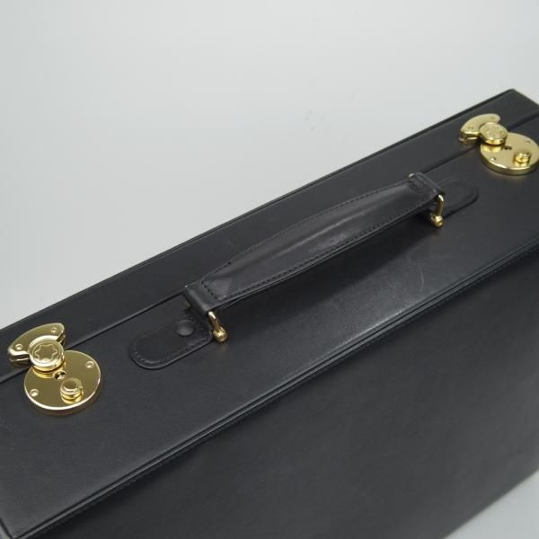 ほぼ未使用☆MONTBLANC/モンブラン【高額☆レザー アタッシュケース