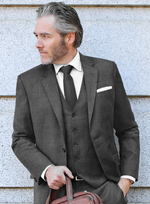 Lanificio Zegna Traveller Gray Wool Suit – StudioSuits