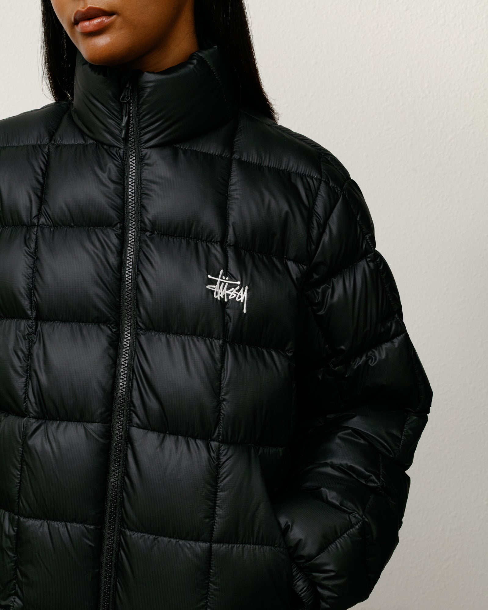 Midweight Puffer – Black | Outerwear | Stüssy