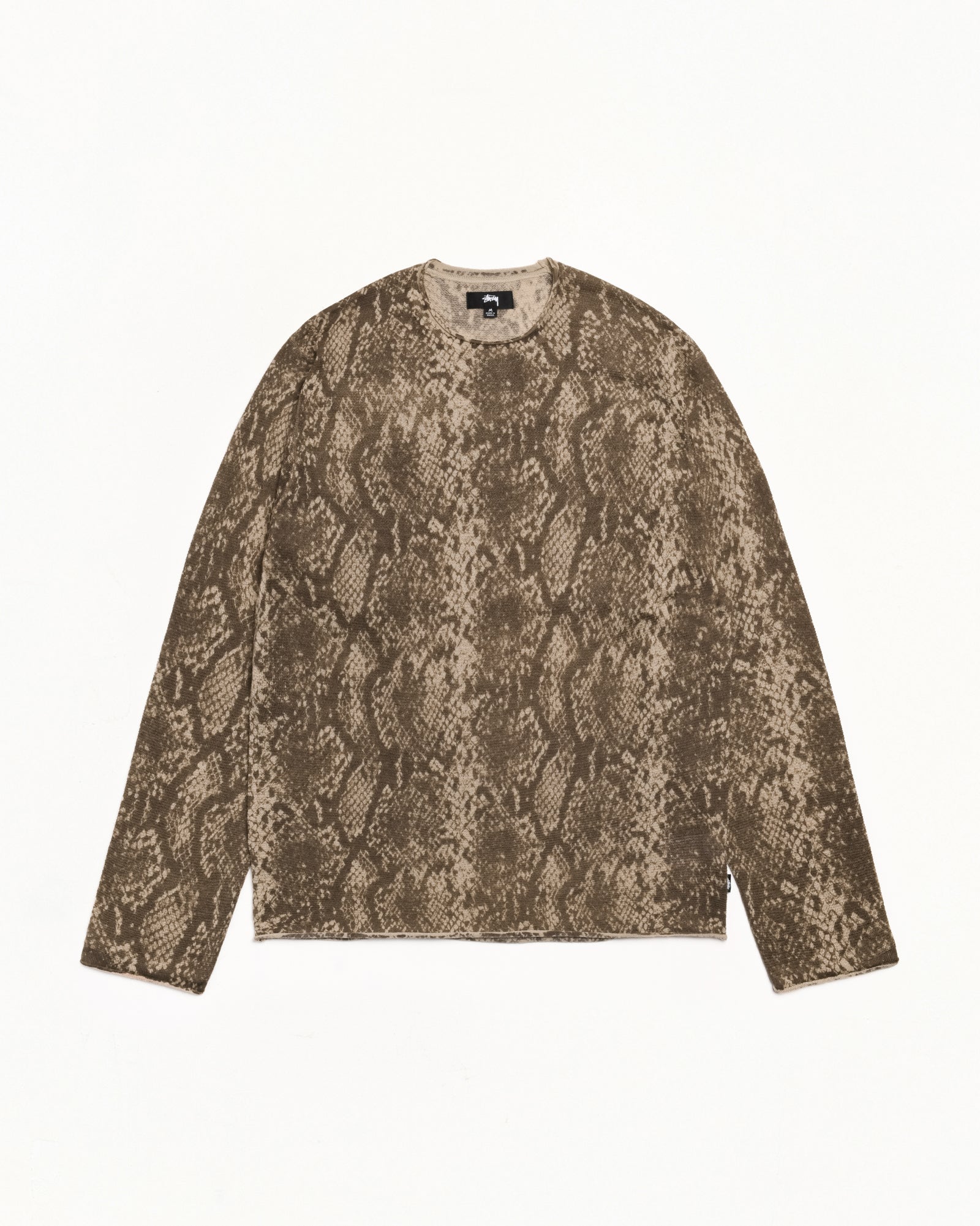Python Fine Wool Sweater – Khaki | Sweaters & Knits | Stüssy