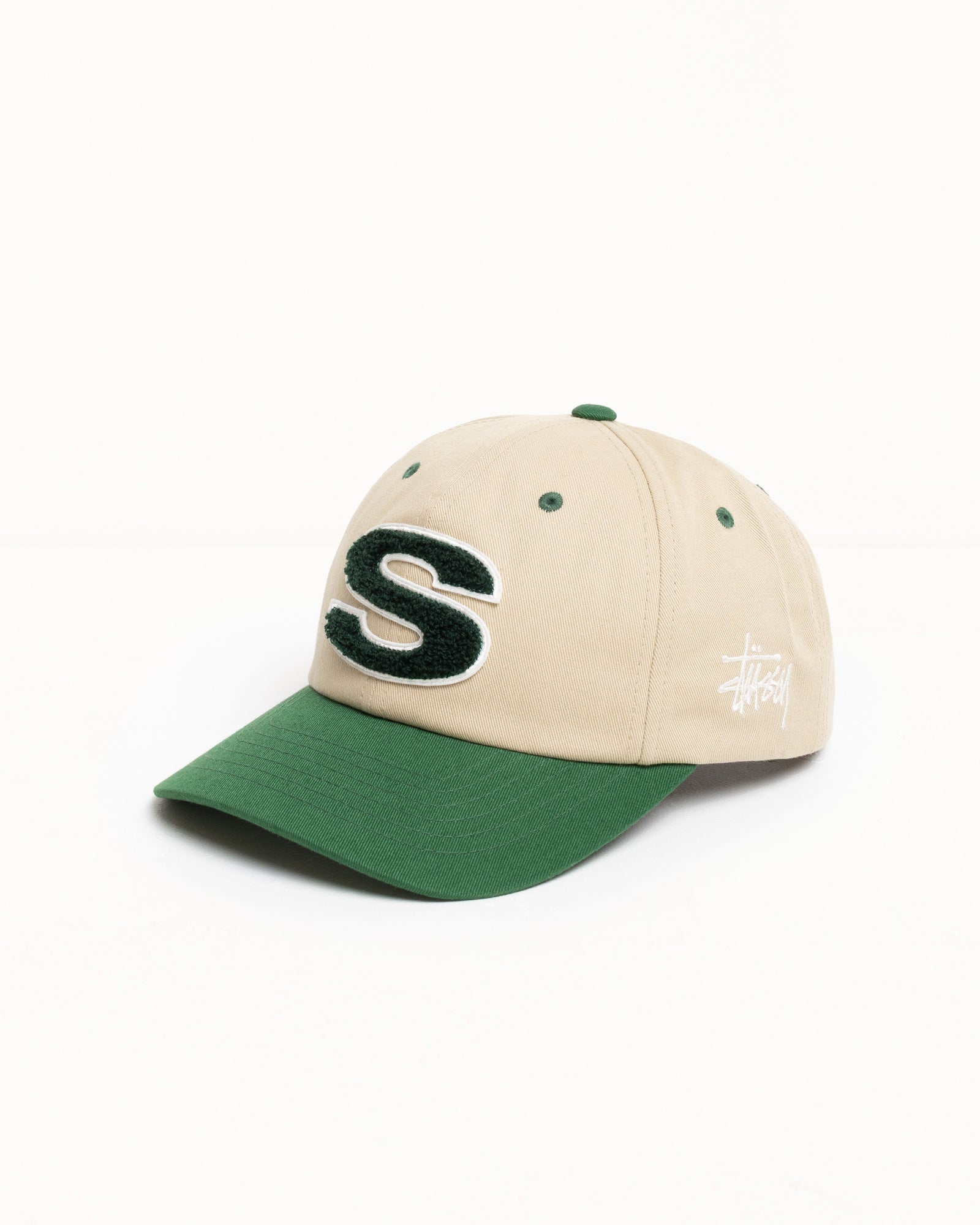 Low Profile Chenille S Snapback – Sand | Headwear | Stüssy