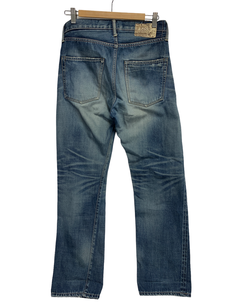 30W 30L] Visvim Fluxus 01 D2 Selvedge Distressed Denim Jeans
