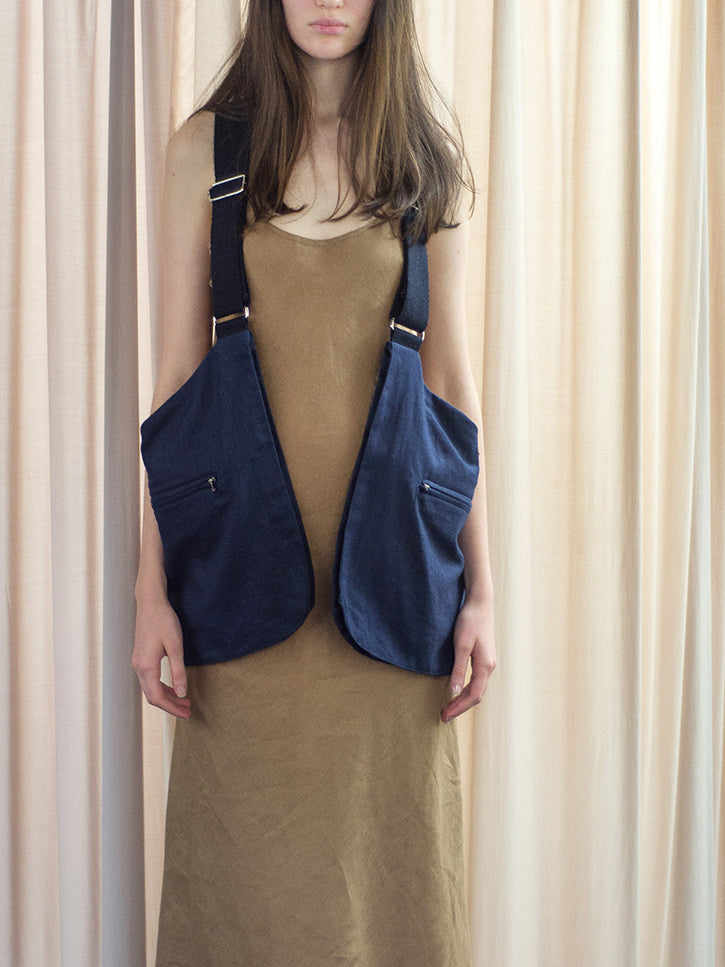 Bless/Stand Up Comedy Demimoore Bag, Navy | Stand Up Comedy