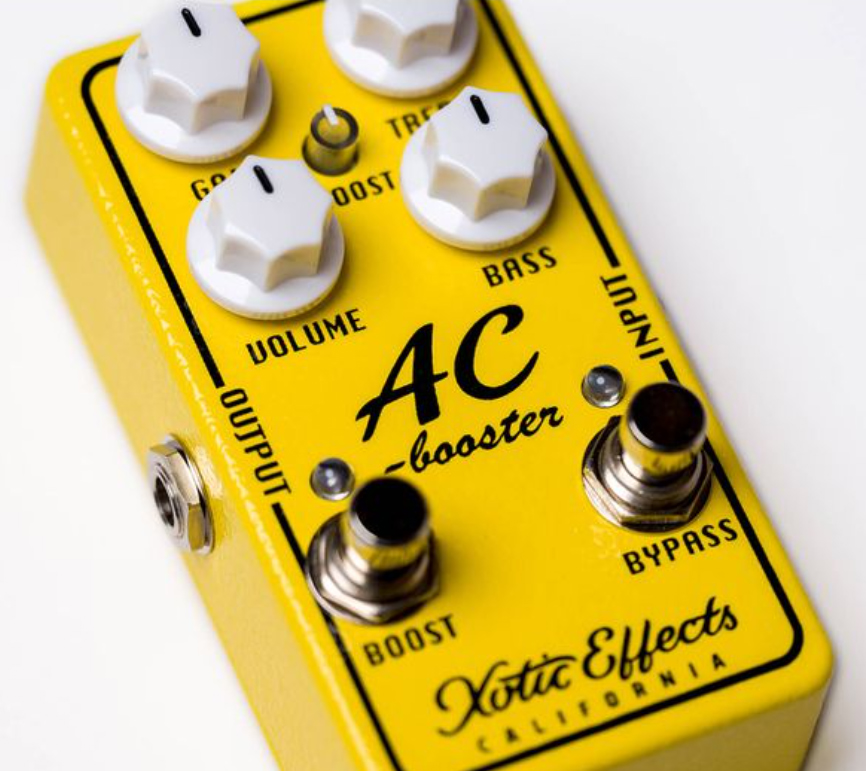 Xotic AC Booster V2 Volume, boost & expression effect pedal