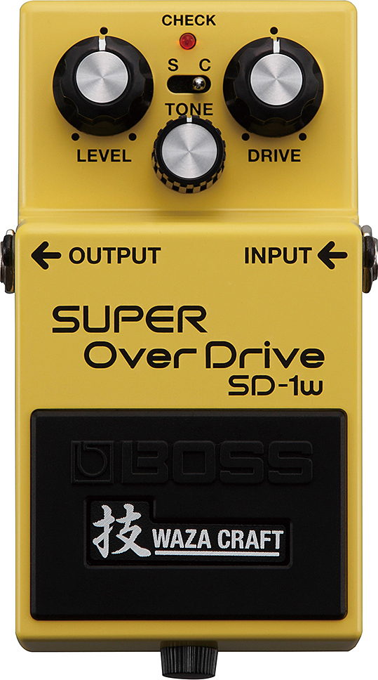 Boss Waza Craft SD-1W Super Overdrive Overdrive, distortion & fuzz