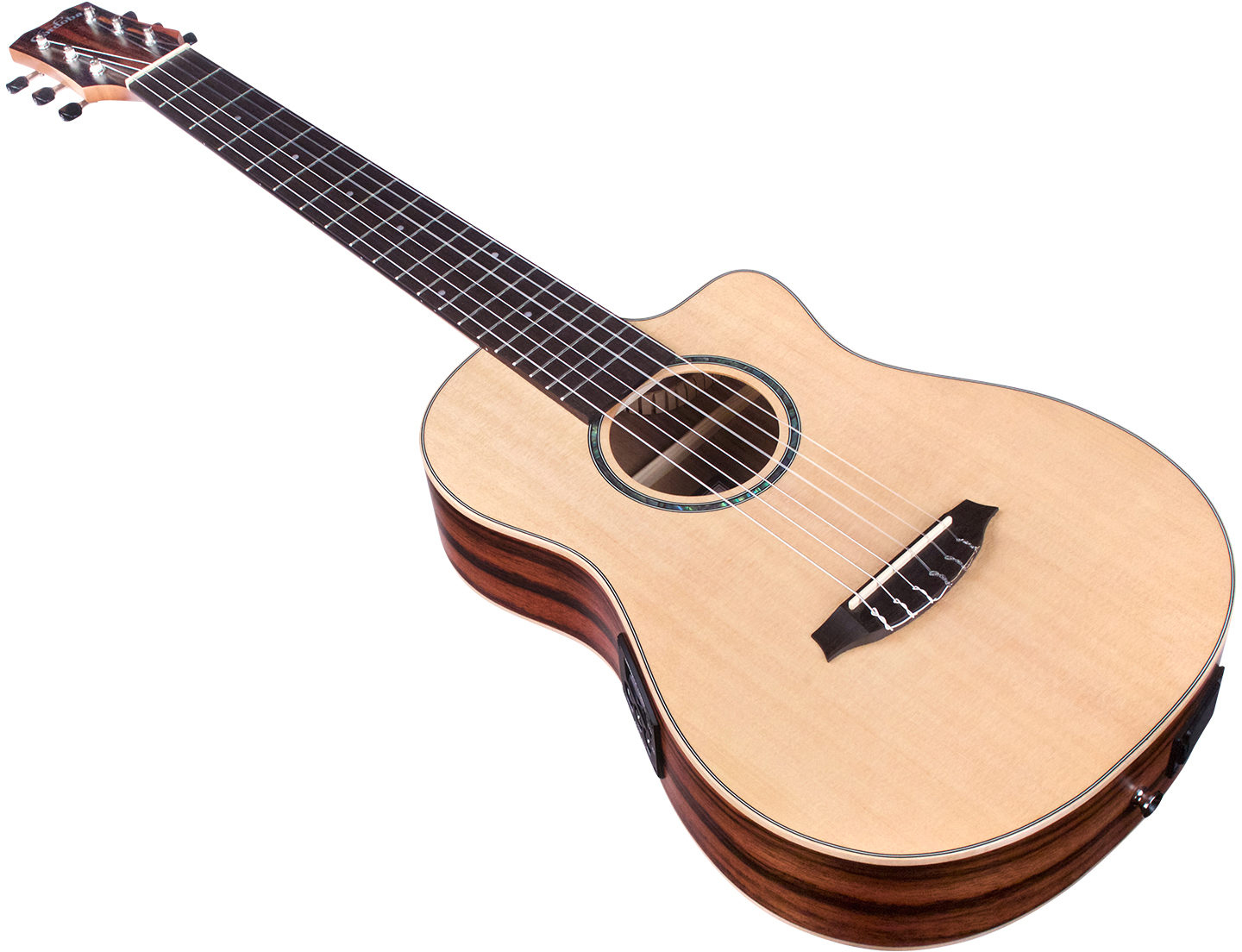 Cordoba Mini II EB-CE - natural Classical guitar 1/2 size