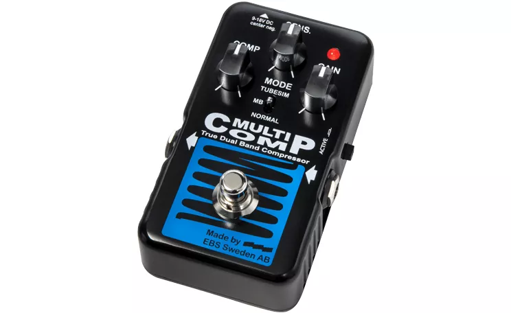 Ebs MultiComp Blue Label Compressor, sustain & noise gate effect