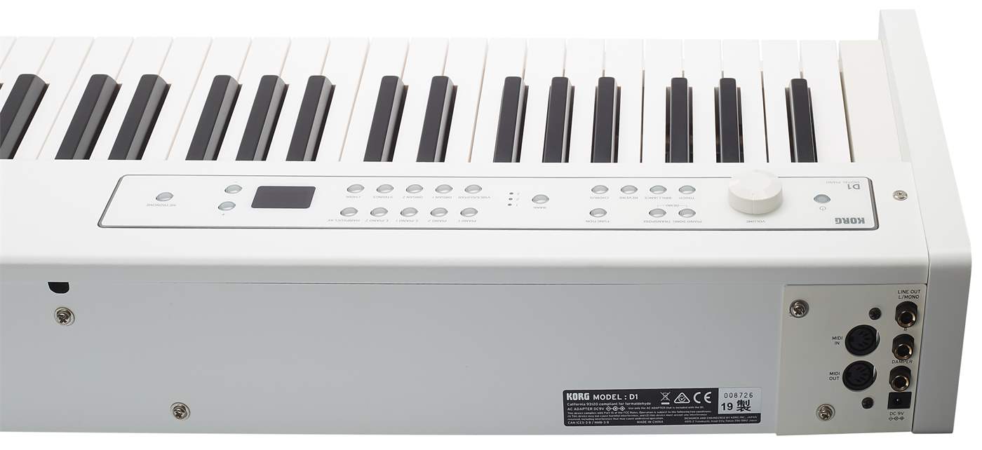 Korg D1 White Portable digital piano