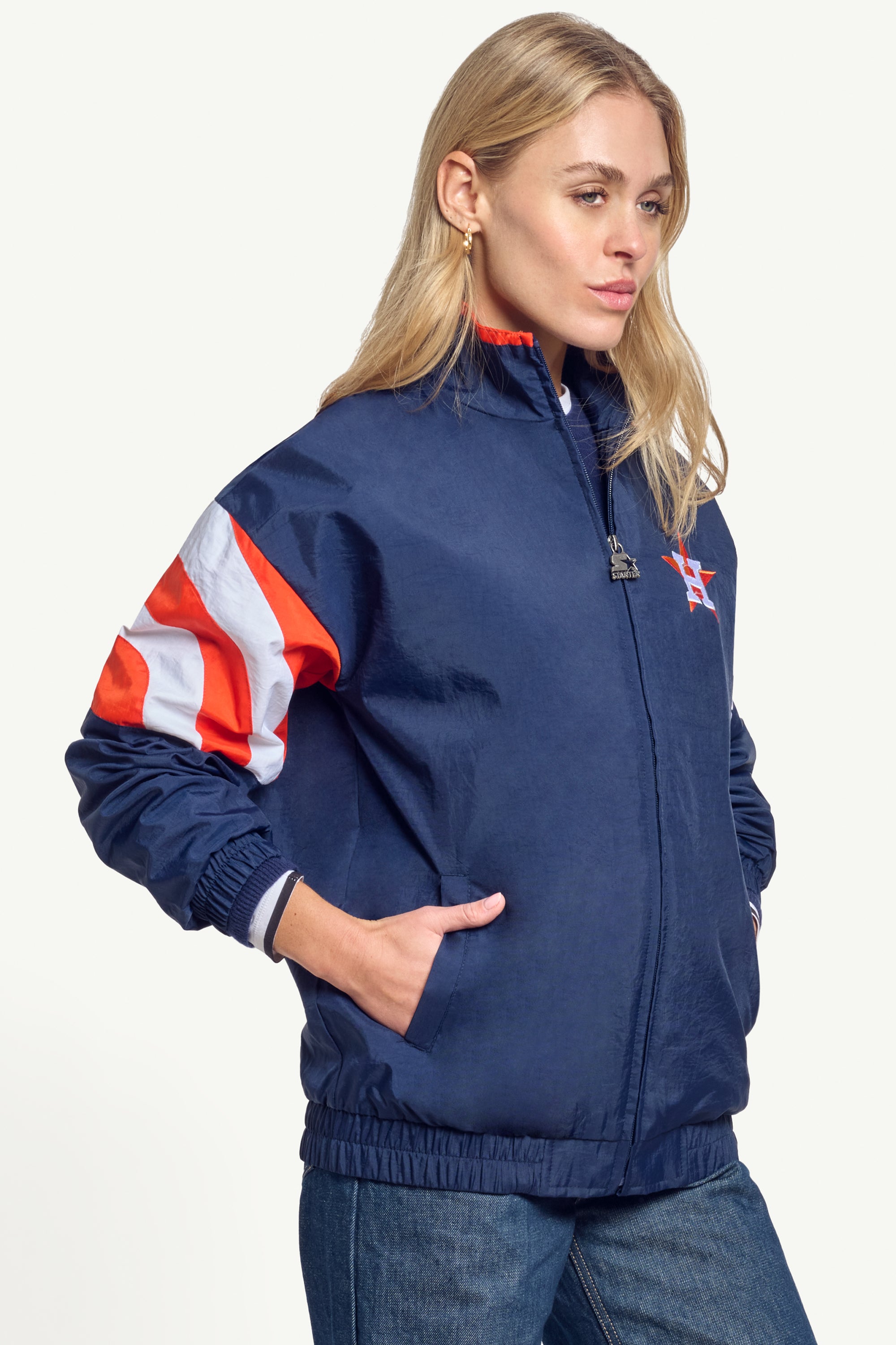 Womens Houston Astros Zip Jacket | MLB | Starter