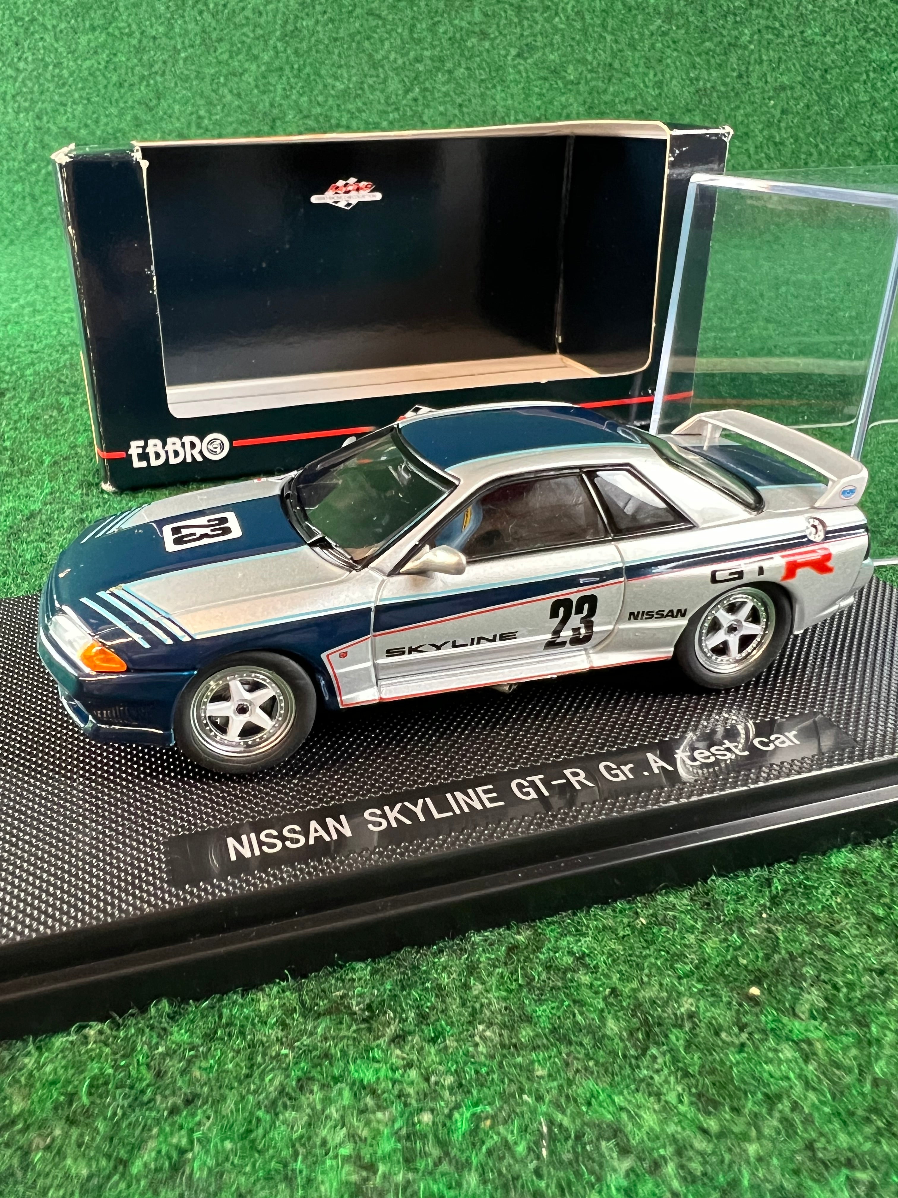 EBBRO Racing Car Collection Nissan Skyline R32 GTR Gr.A Test Car 1
