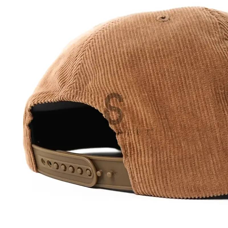 Jual Supreme Cap Champagne Corduroy 5 Panel Brown ( 100% Authentic