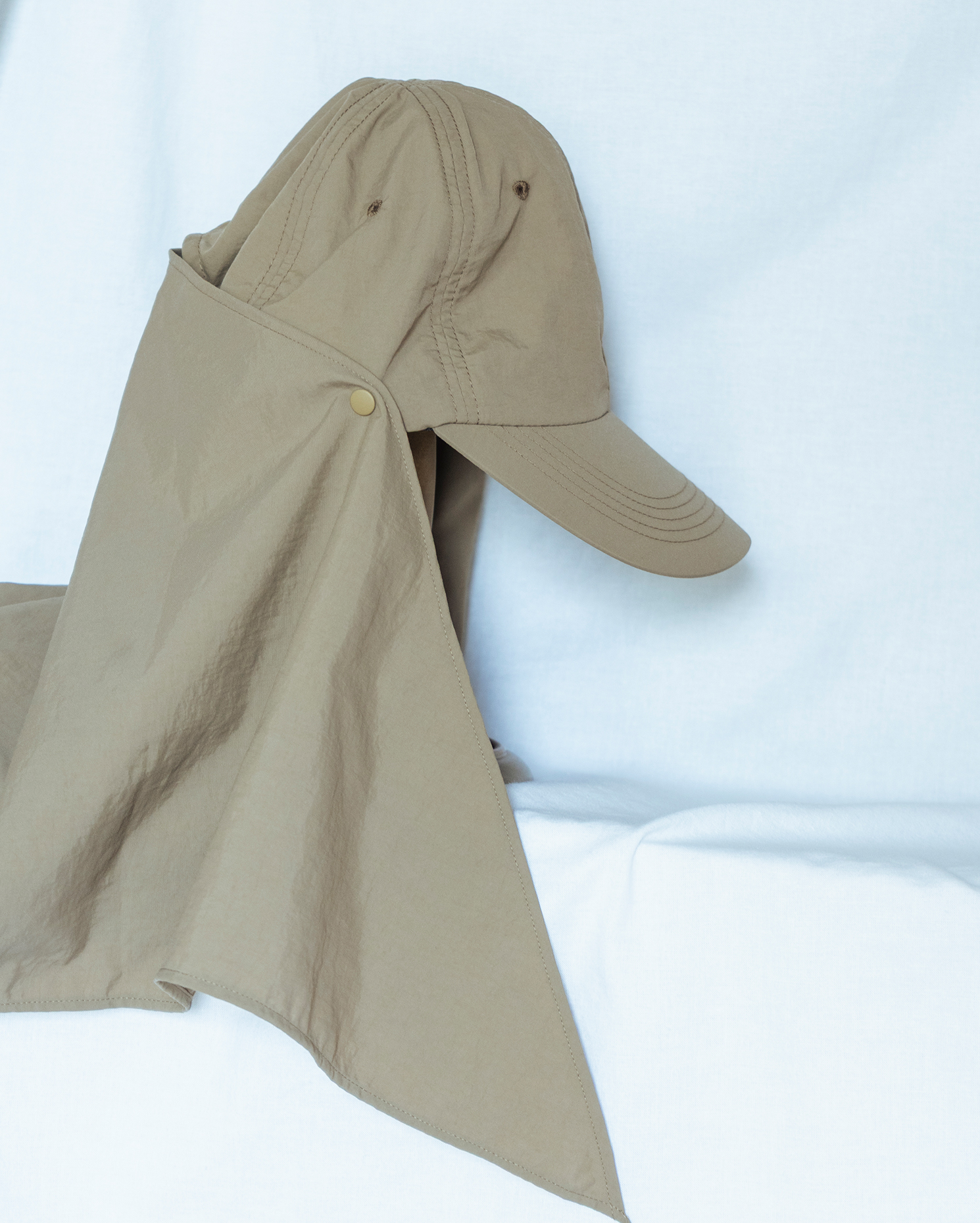 PHEENY＞Nylon taffeta cap with scarf が待望の再販売 | st company