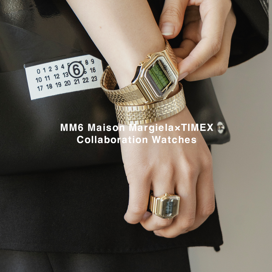 MM6 Maison Margiela×TIMEX＞コラボレーションウォッチ | st company