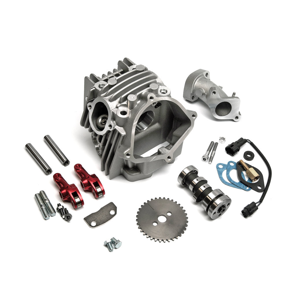 TB 143,165, & 178cc Race Head V2 and Intake Upgrade Kit - Kawasaki