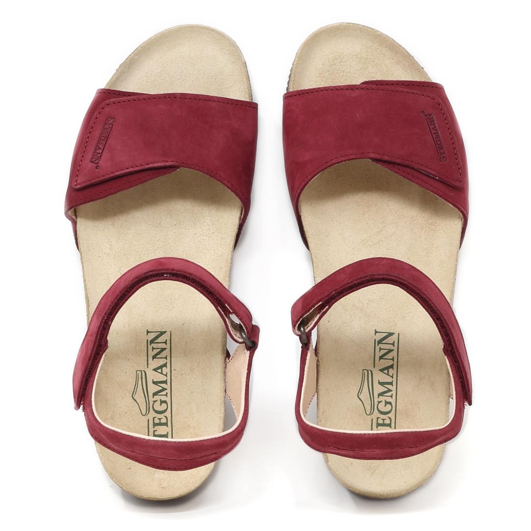 Women's Freya Leather Wedge Sandal – Stegmann Clogs