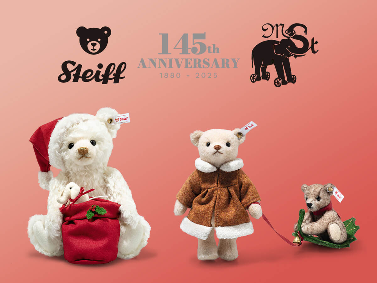 京王百貨店 新宿店にて「～Steiff 145th anniversary～ シュタイフ