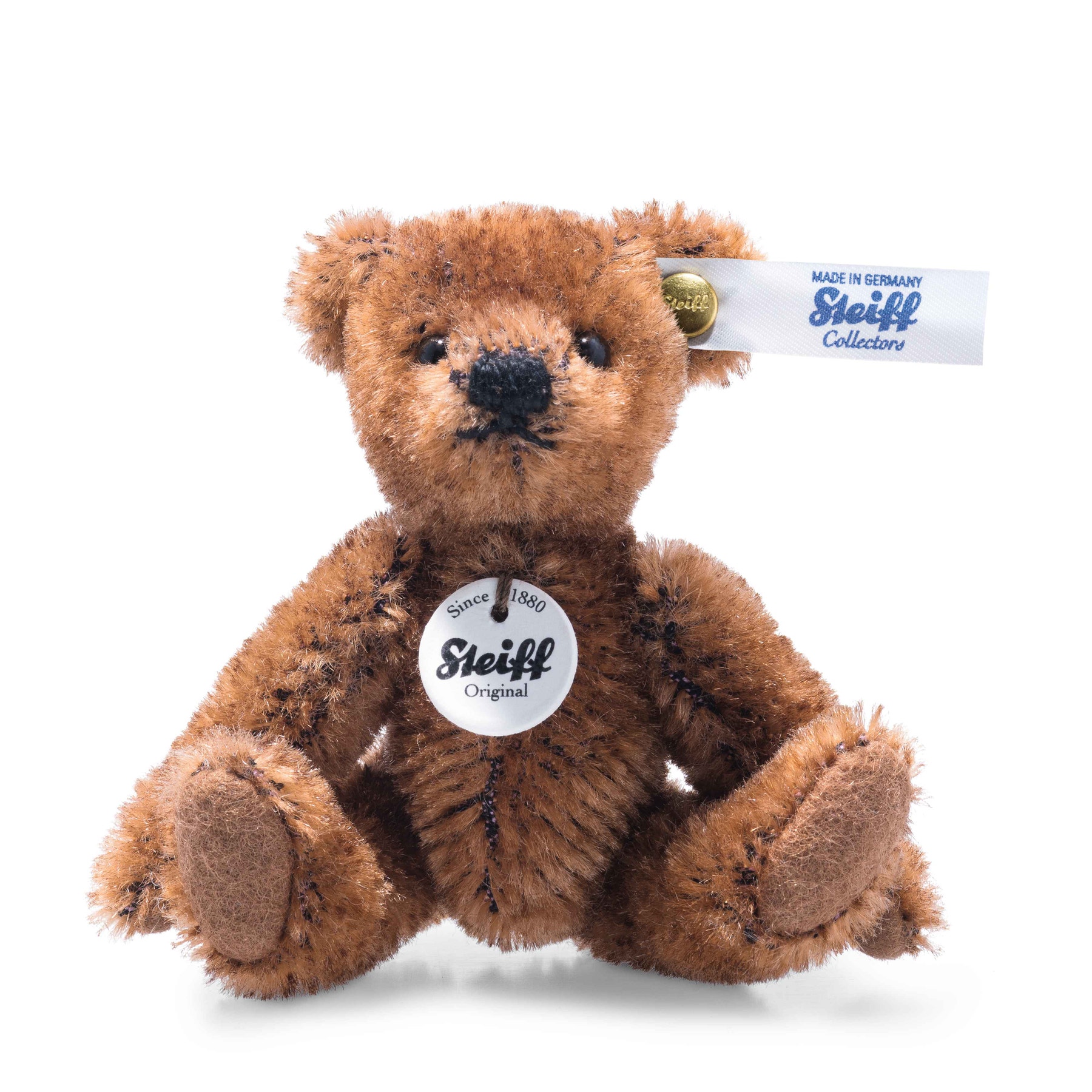 Mini Teddy Bear, 4 in, brown - Steiff.com