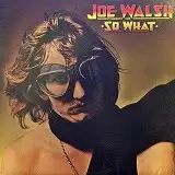 JOE WALSH / SO WHAT (76 JPN 2ND PRESS) [LP - YQ-8016-AB]：70'S