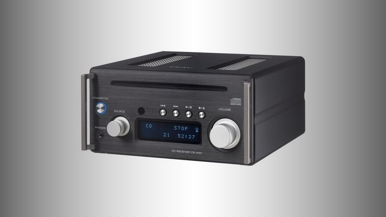 TEAC CR-H101: CD Receiver designed as a high-res USB DAC and CD player