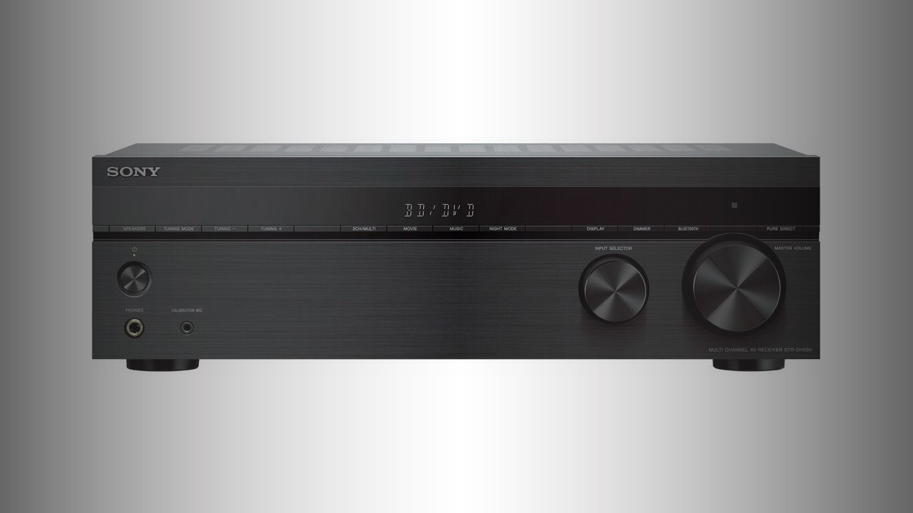 Sony STR-DH590: 5.2-channel AV receiver that supports 4K resolution