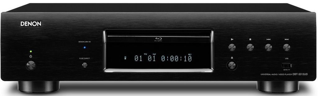 Denon DBT-3313UD: Blu-ray and network player combined
