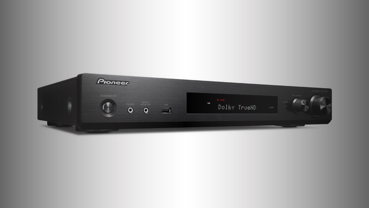 Pioneer VSX-S520 AV Receiver: Compact Design with Wireless