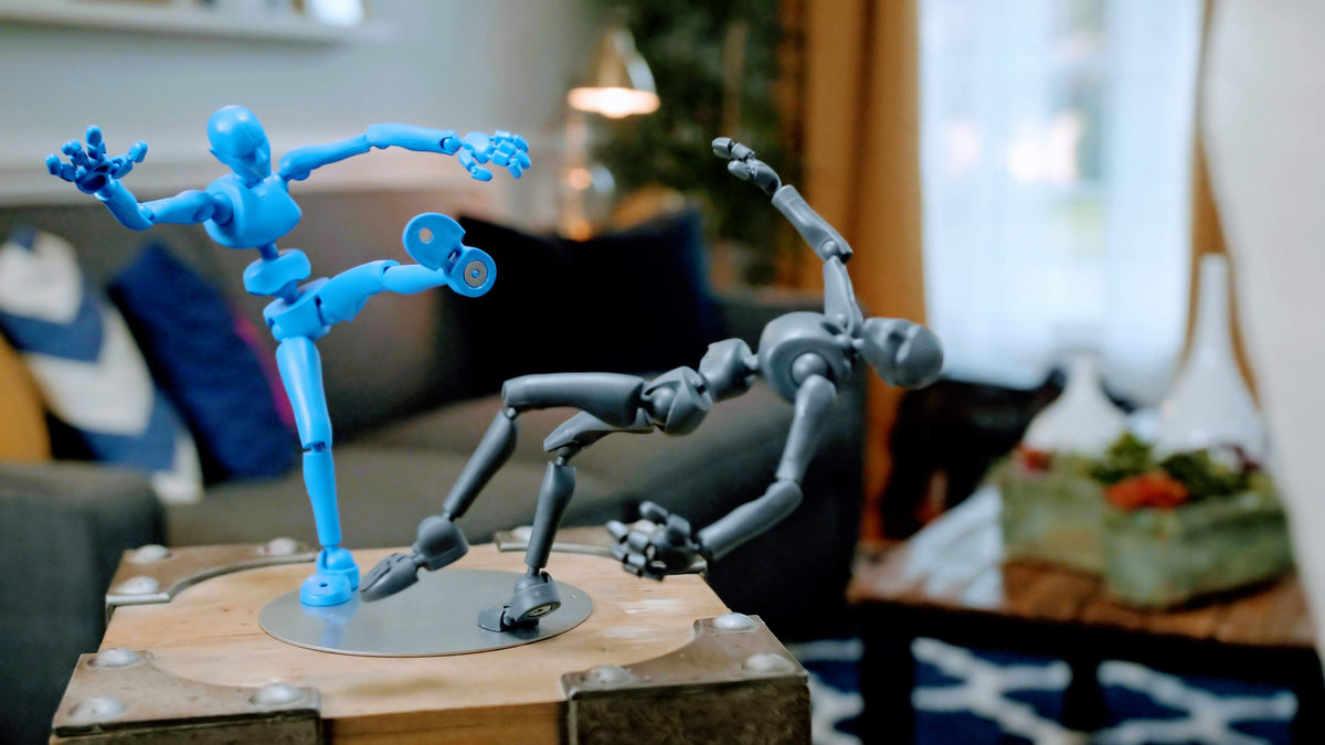 The Original Stickybones — Dark Storm or Blizzard | Poseable