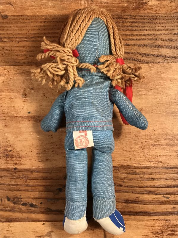 Knickerbocker Levi's Denim Rug Doll リーバイス ビンテージ