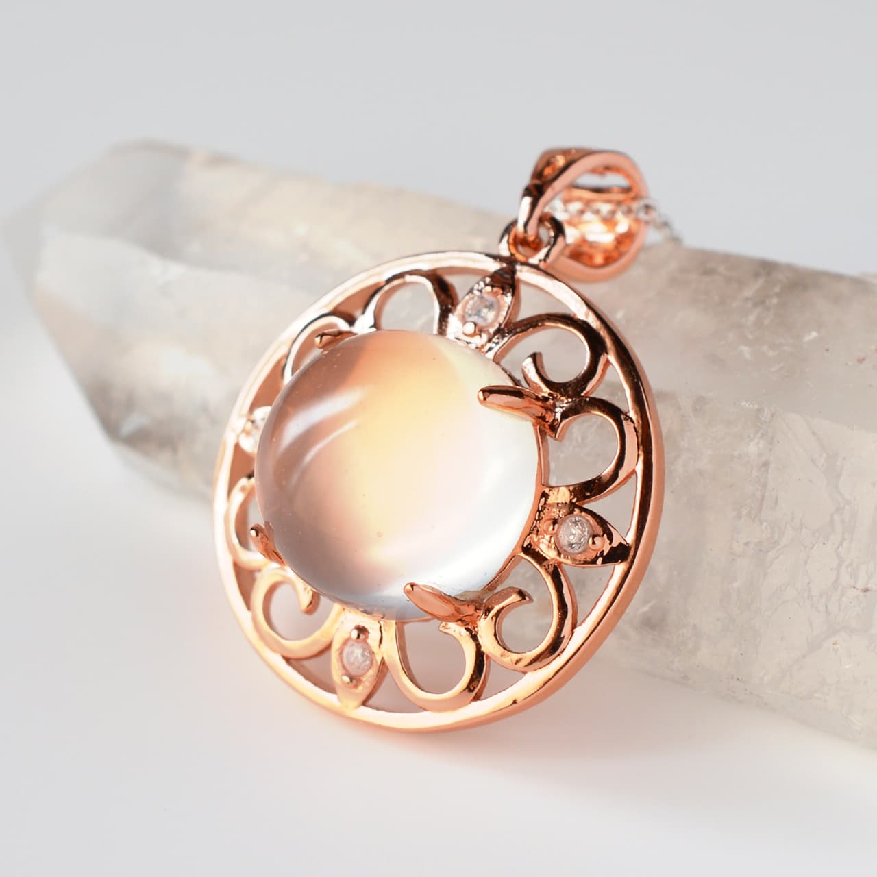 ピンクメタモルフォーゼス(メタモルフォーシス) - 約8g、シルバー925