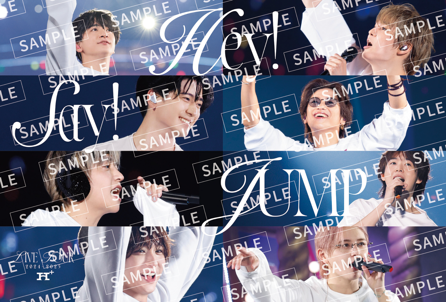 LIVE Blu-ray＆DVD「Hey! Say! JUMP LIVE TOUR 2024-2025 H⁺」通常盤