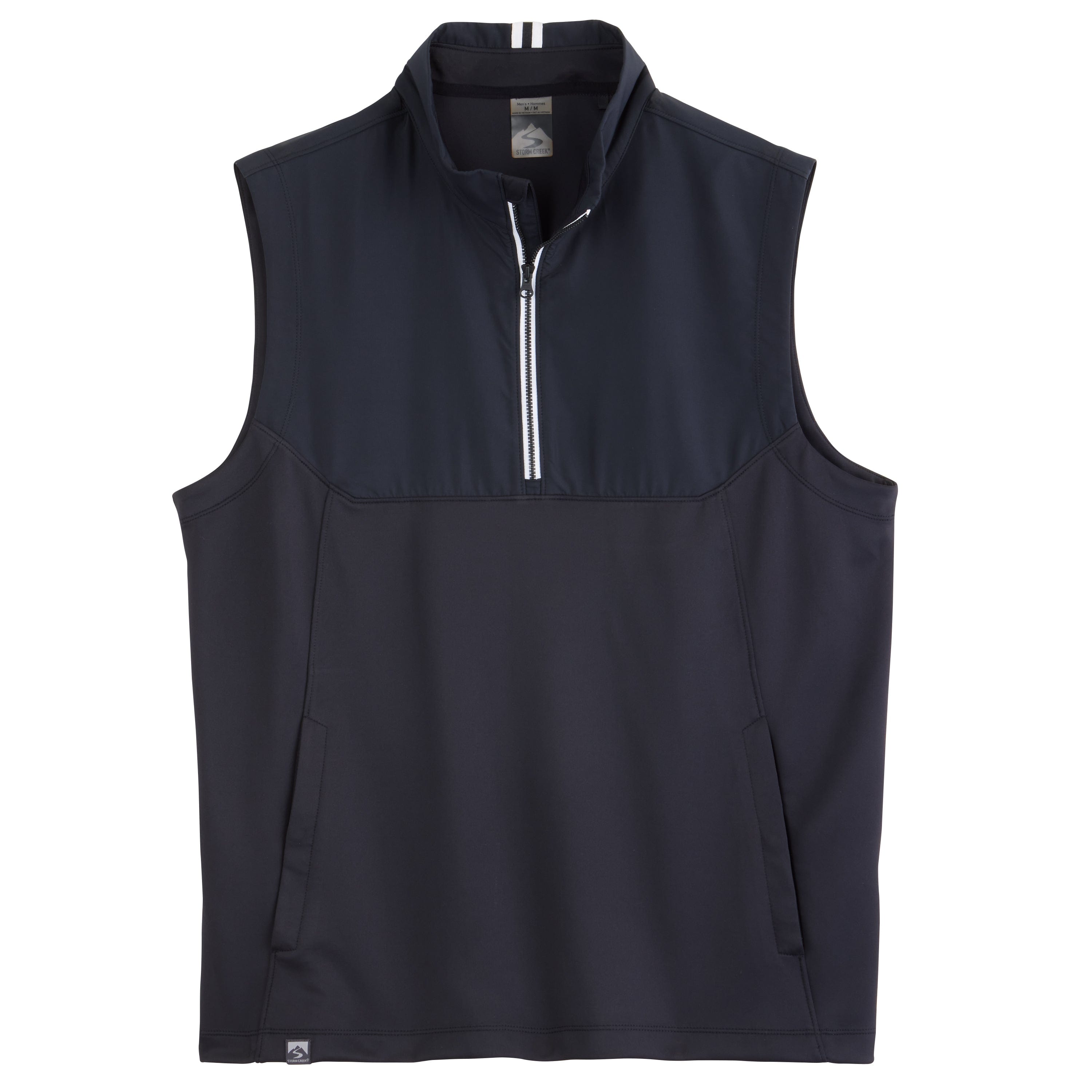 Men's Tiebreaker II Water-Resistant Half Zip Pullover Wind Vest