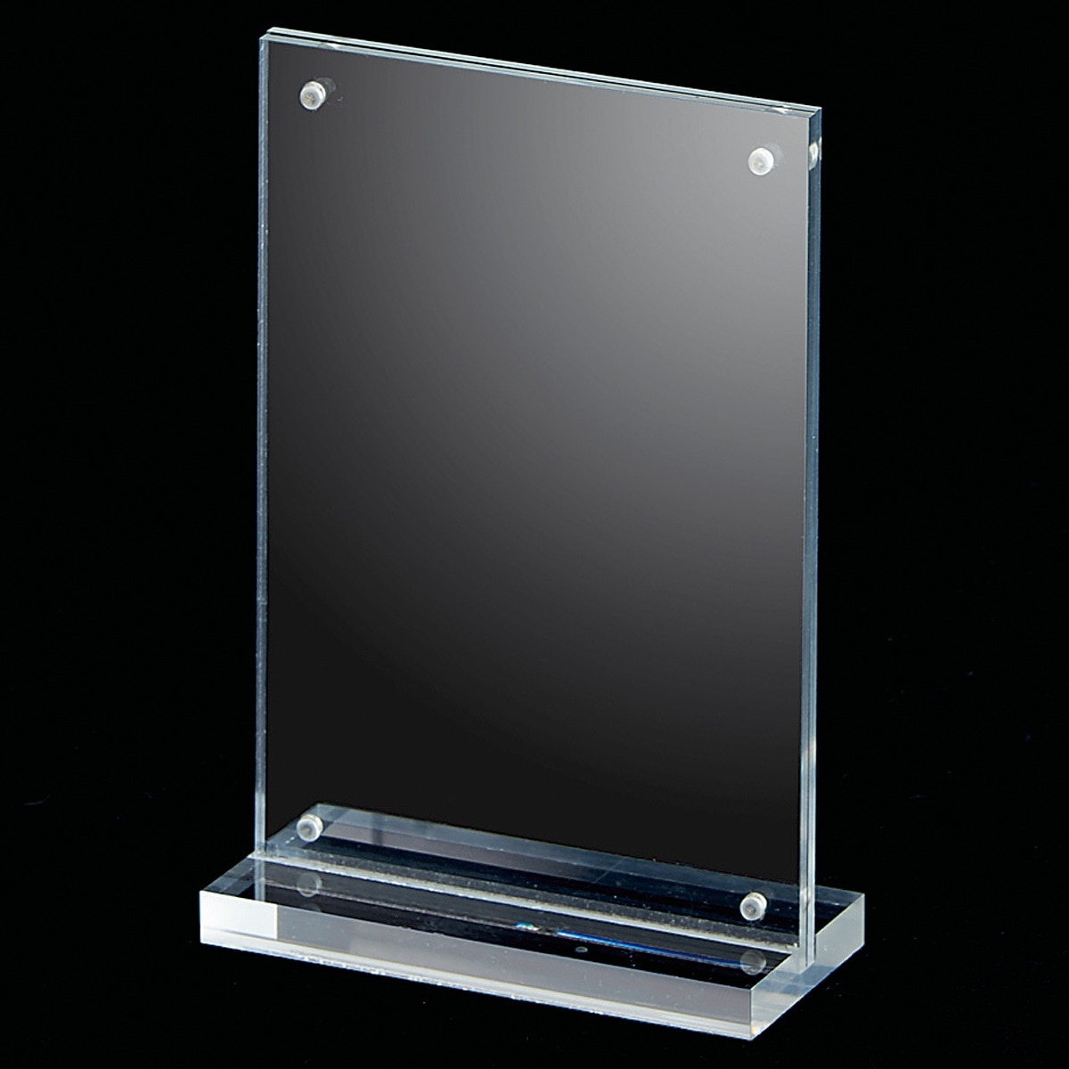 アクリルT型マグネットサインホルダー A6