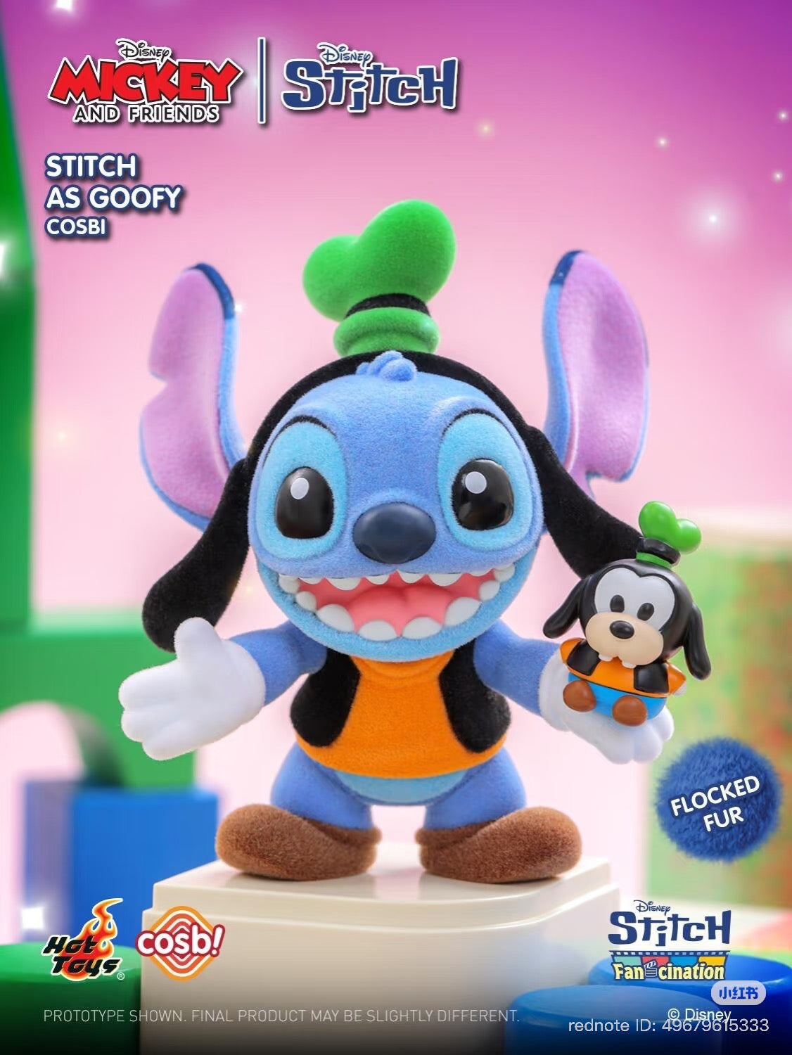 Stitch Fan-Cination Mickey & Friends Stitch Cosbi Collection