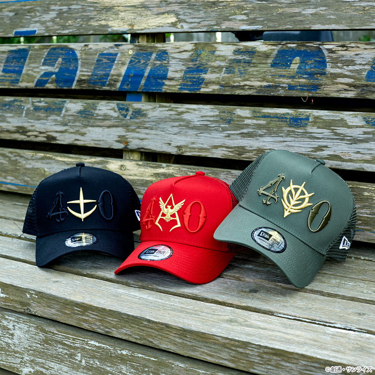 STRICT-G × New Era® 9FORTY™ A-Frame Trucker『機動戦士ガンダム』40