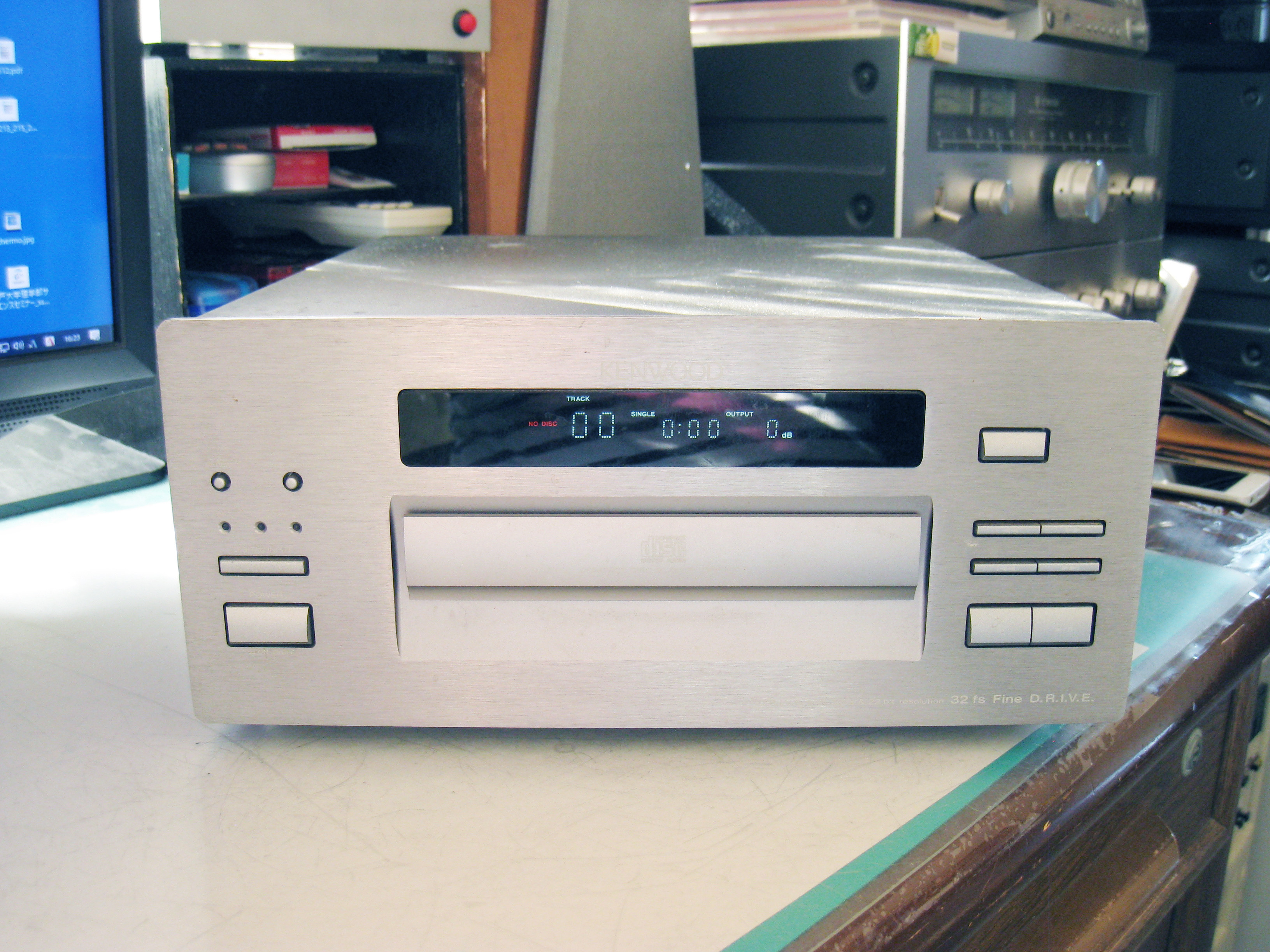 KENWOOD CDプレーヤー DPF-7002の修理