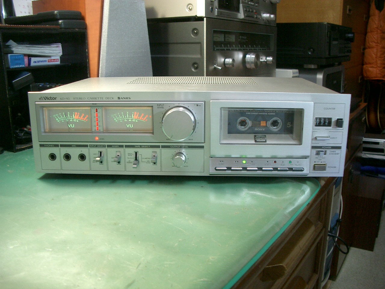 Victor カセットデッキ KD-A5の修理