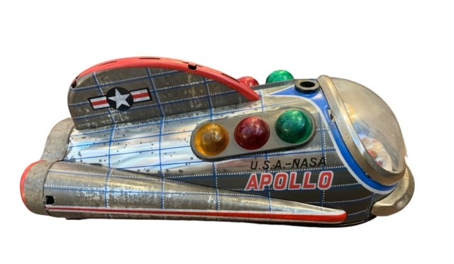 昭和30年代】昔のマスダヤ ブリキ U.S.A.-NASA APOLLO箱無し 昭和30