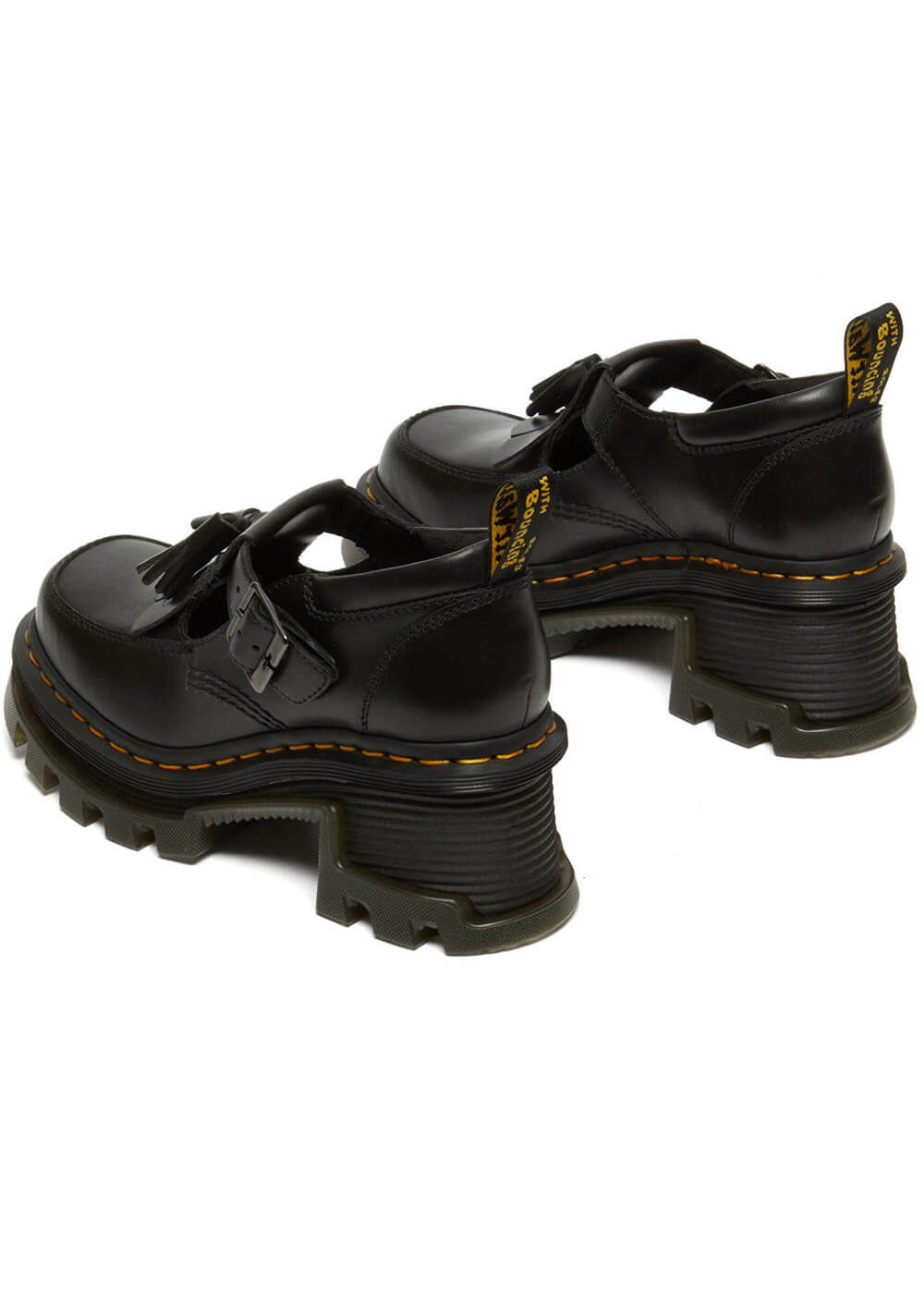 Dr. Martens Corran Atlas Leather Mary Jane Pumps Black - www
