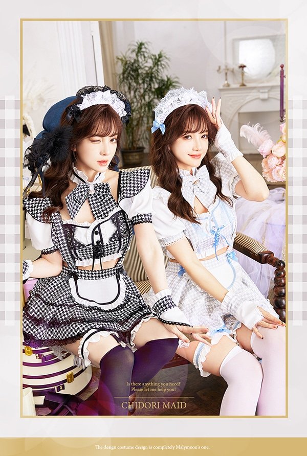 即日発送】千鳥柄クラシカルレディメイド【マリームーン】【ハロウィン